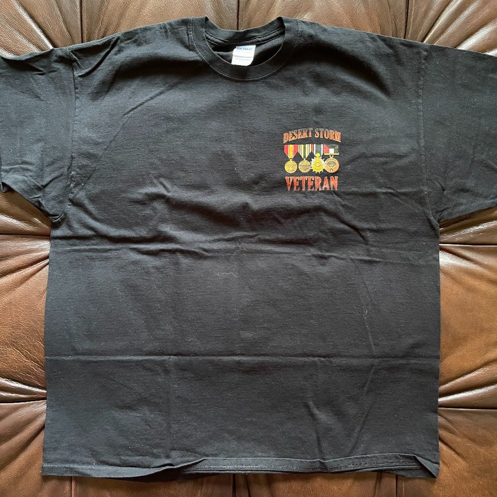 1990's Desert Storm Veteran T-Shirt (XXL)